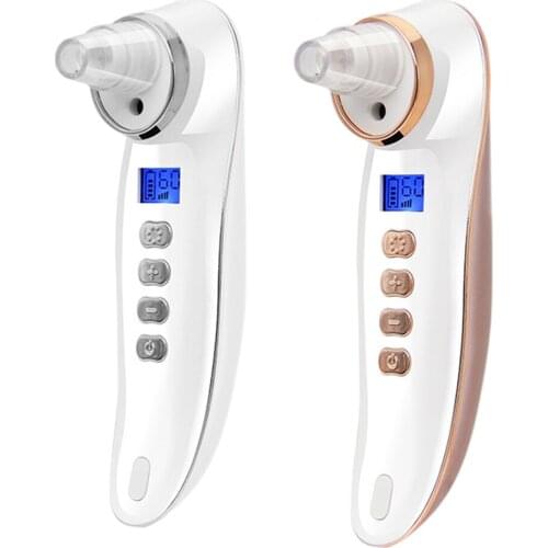 Electric Compact Practical Blackhead Remover Rechargeable Comedone Beauty Extractor for All Skin Women Men Deep Cleaning Travel