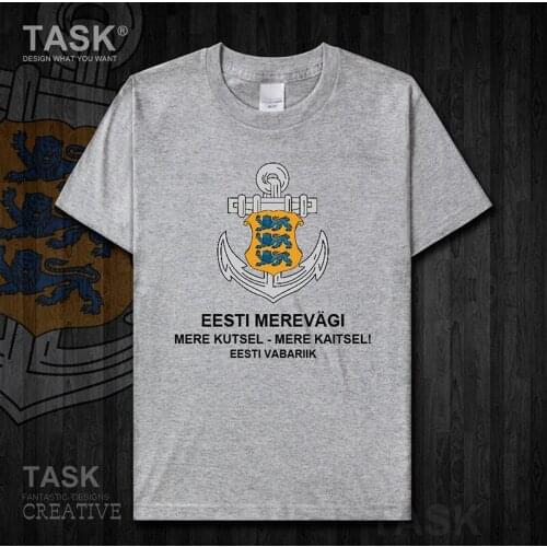 Navy Estonia Army country clothes Short sleeve t-shirt new Tops t shirt mens Military Tactical sports cotton aviation summer 01