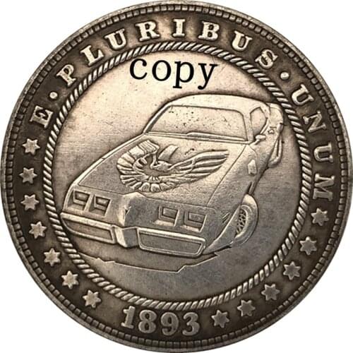 Hobo Nickel 1893-S USA Morgan Dollar COIN COPY Type 134