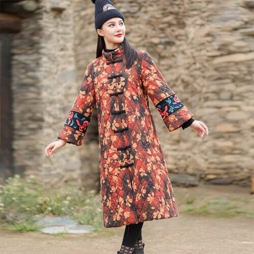 Женские парки Johnature China At AliExpress