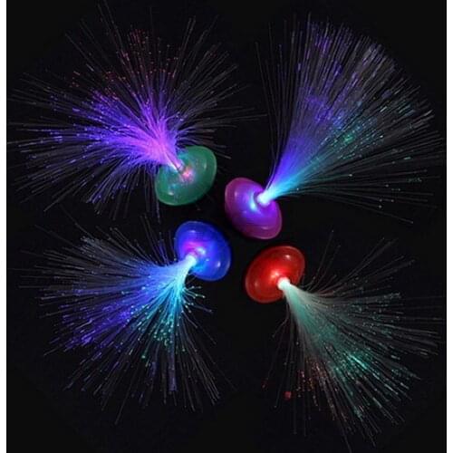 Beautiful Romantic LED Fiber Optic Nightlight Lamp Color Changing