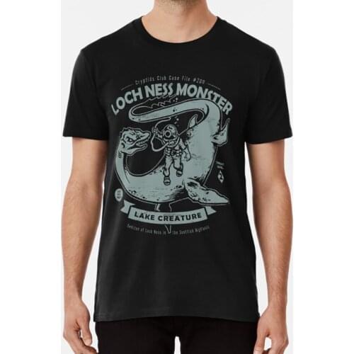 Lochness Monster - Cryptids Club Case File #200 T Shirt Cryptid Cryptids Monster Heartattackjack Heartjack