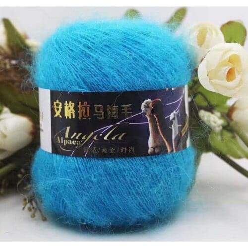Mohair Plush Thread Knitted Lot 2PLY colors Yarn Weave Wholesale Knitting NEW Supersoft Wool HandCraft Scarf NEW Crochet Yarn