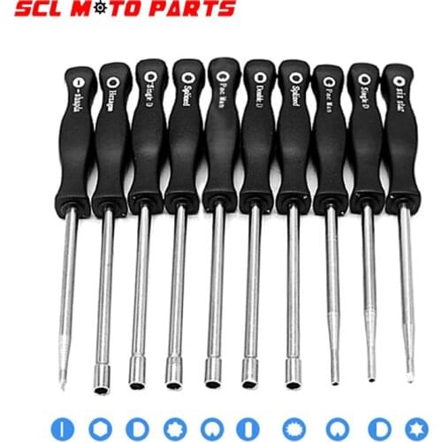 Alconstar-Screwdriver Carburetor Adjustment Hand Tool Driver Chainsaw Speed Repair Tool For Most Carburetor Carb 3/5/8/10pcs