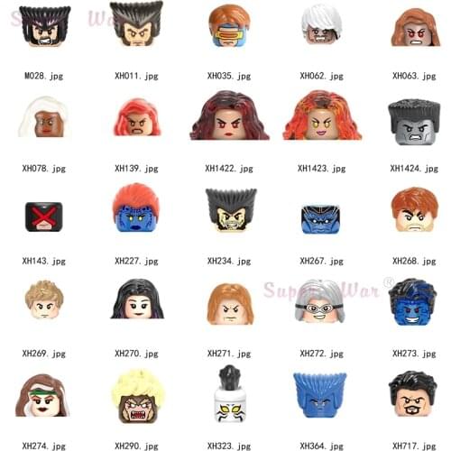 Single Figures Head accessories Building Blocks toys Series-022