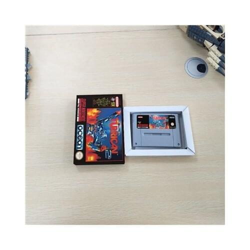 Super Turrican 2 - EUR Version Action Game Card with Retail Box