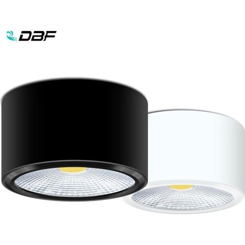 [DBF]Surface Mounted LED Downlights 3W 5W 7W 12W LED Ceiling Down Lamp Kitchen Bathroom Dimmable LED COB Downlights Lamp