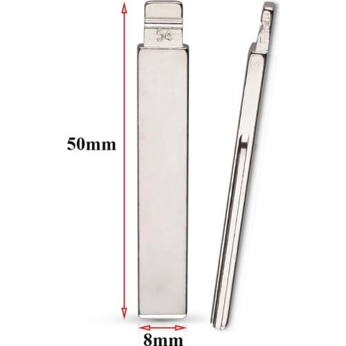 VA2 car key blank 58# key blade Y29 folding flip knife with middle slot