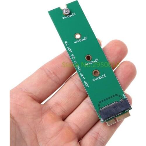 1Pc SSD Card M.2 NGFF to 18 Pin Blade Adapter for Asus UX31 UX21 Zenbook SD5SE2 XM11 High Quality C26