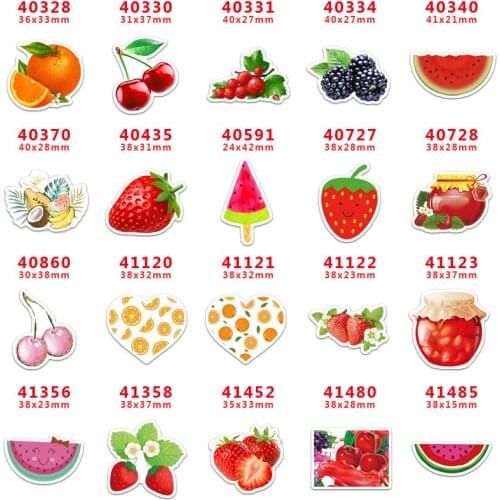 10 pcs Food Resin Flatback for Hair Bows Planar Resin Crafts Custom Resin for DIY Phone Decorations PR40328