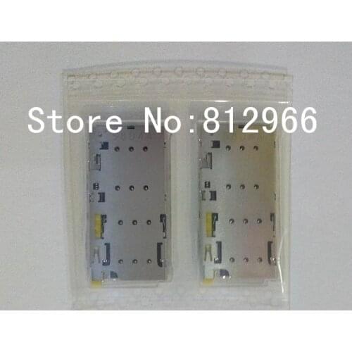 50PCS/lot, Original new SIM card reader connector for Sony Z5 du E6603 E6633 E6653 E6683 socket module