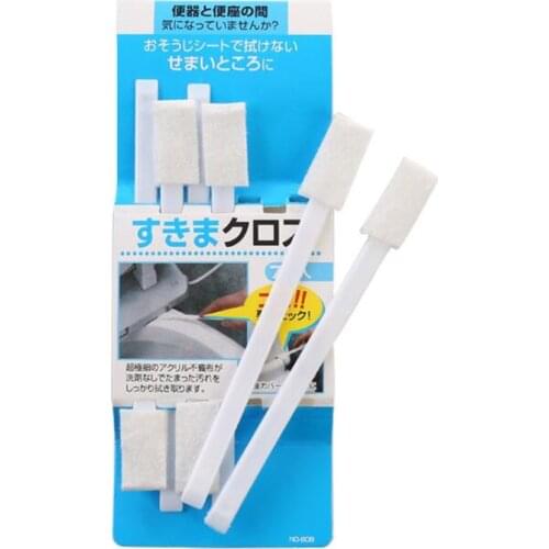 7pcs Multifunctional Home detachable Gap brush head Cleaning Brush disposable toilet gap brush window sill wall groove cleaning