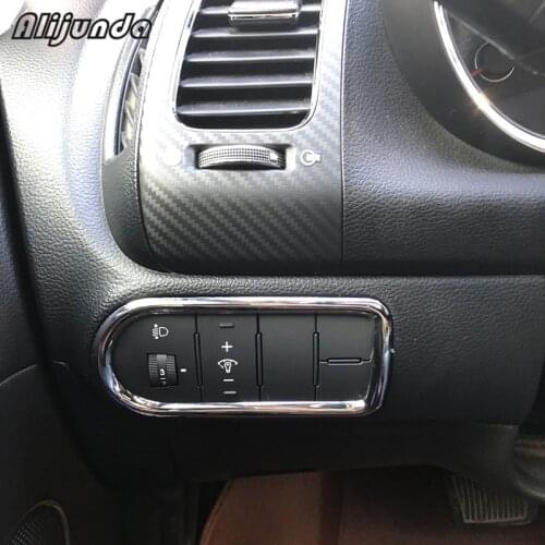 Car Styling Interior decoration stickers Headlight adjust switch Decorative sequins for Kia K3