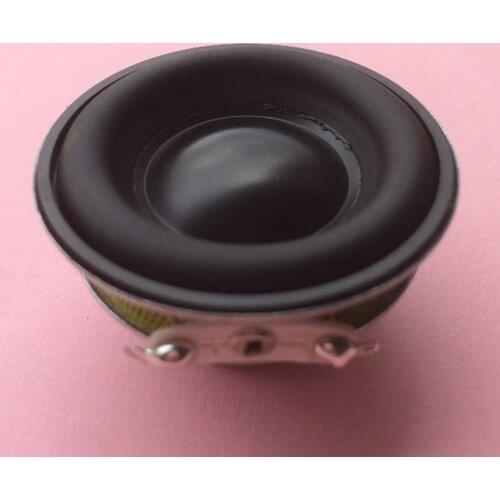 BAAQII 2pcs 40mm 4Ohm 5W Full Range Audio Speaker Neodymium Magnet Loudspeaker New CE0353X2