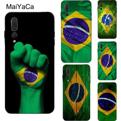 MaiYaCa Brazil Flag Case For Huawei P Smart 2019 Z P20 P30 P40 Pro P10 Lite Mate 20 30 Pro10 Lite Cover
