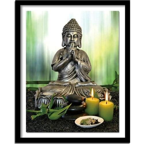 DIY Diamond Diamond Painting Buddha Cuadros Cross Stitch Kits 5d Diamond Embroidery rhinestones,square drill Home Decor