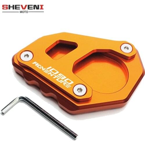 For KTM Adventure 1050 1090 1190 1290 Adv Motorcycle Accessories Kickstand Foot Side Stand Extension Pad Support Enlarge Plate