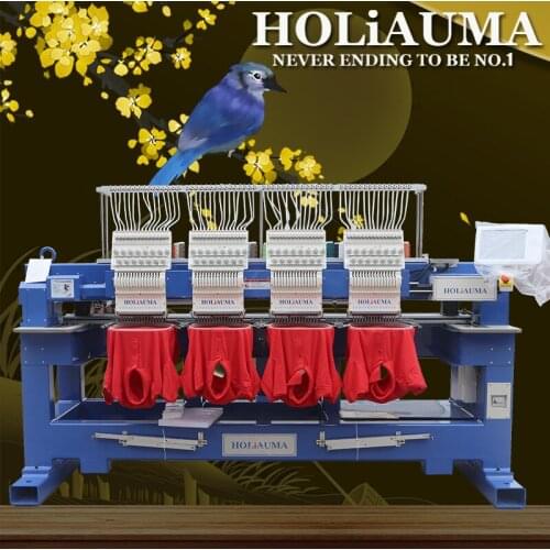 Hot sale 4 heads computerized embroidery machine industrial with cheap price