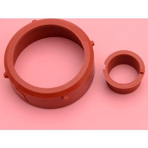 CITALL A6420940080 A6420940580 2pcs Red Rubber Engine Breather Turbo Intake Seal Kit Fit For Mercedes-Benz OM642