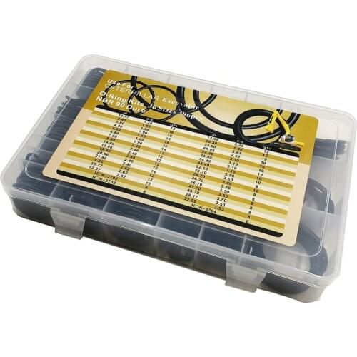 High Quality Cat Nitile 90 Shore O-Ring Seal Kit O Ring KIT For Excavator 396PCS 36Sizes For Excavator Caterpillar O-Ring Kit