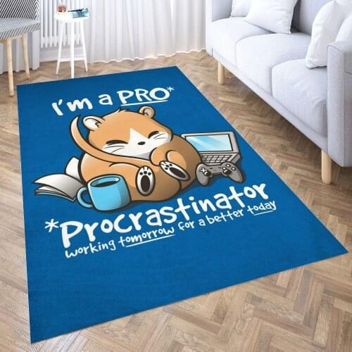Dormouse is a PRO Carpet for Living Room 3D Anime Cartoon Rug Gamer Teen Room Bedside Lounge Rug Kids Children Floor Mats