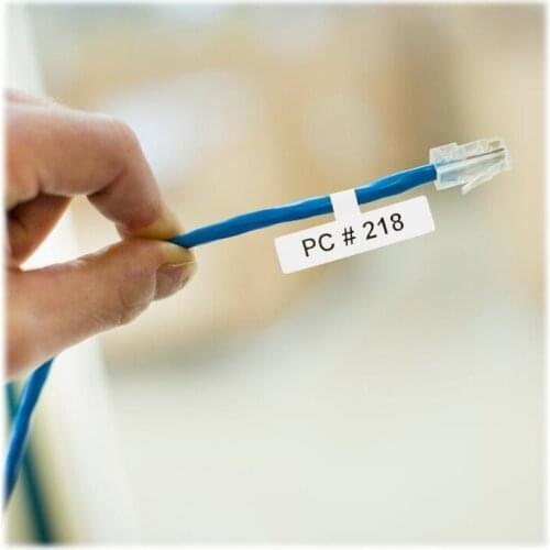 MC-750-595-WT-BK Printer Ribbon Maker Compatible For BMP-41 BMP-51 BMP-53 PC Linked Label