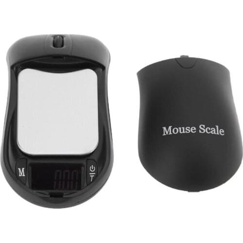 Portable LCD Display Mouse Scale Digital Electronic High Precision Jewelry Scale Balance Pocket Gram Weighing Tools 200g/0.01g