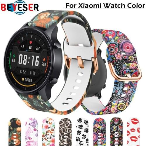 For Xiaomi Watch Color MI Smart Watch Color Strap Replacement Silicone Watchbands 22mm Watch Band Bracelet ремешок