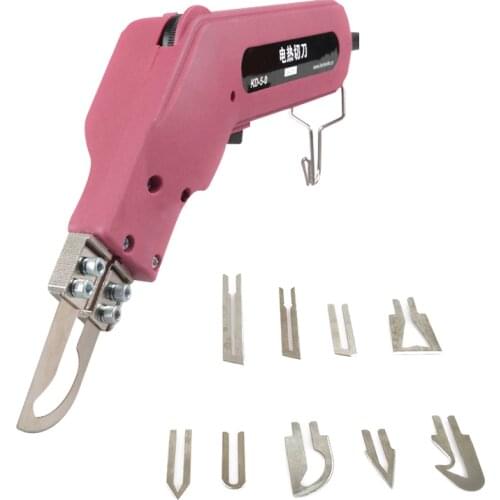 Handheld Thermal Electric Knife 100W Hand Hold Heating Knife Cutter Hot Cutter Fabric Rope Electric Cutting Tools Hot Cutter