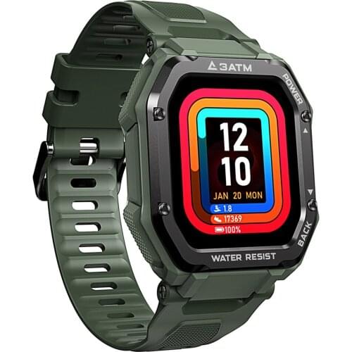 KOSPET ROCK Smart Watch Rugged Smartwatch For Men Outdoor Sports 3ATM Waterproof Fitness Tracker Blood Pressure Monitor
