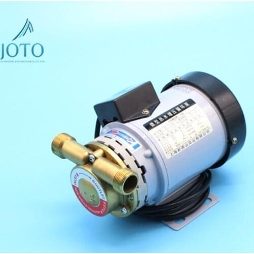 Quiet 110 Celsius Degree Stainless Steel Automatic Hot Water Booster Pump 220V Hot Water Circulation