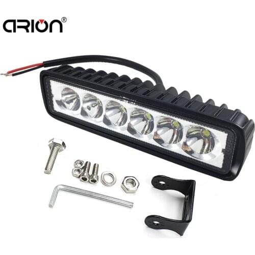 18W LED Work Light Spot Boat Driving Lamp 4WD Spotlight Daytime Running Lights Bar For Truck Tractor 4x4 Offroad SUV Trailer