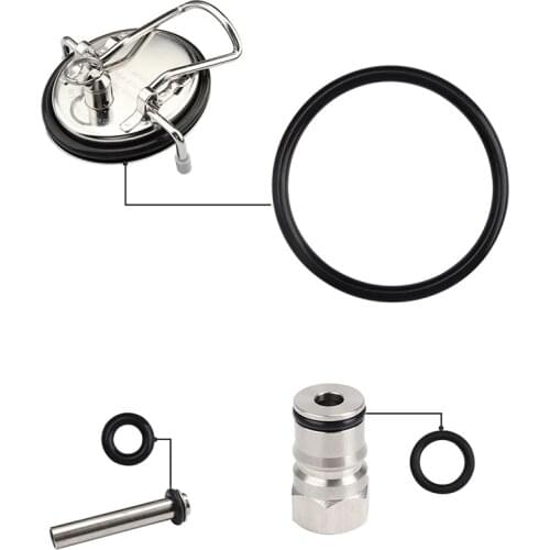 10 pieces / lot,Brand new Cornelius Type Food Grade Rubber O ring Keg Seal replacement Kit