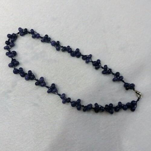 3pcs/lot Natural Crystal Quartz Stone Moonstone Opal Hand-woven Colorful Choker Torque Energy Treat Beaded Necklace Collar Free