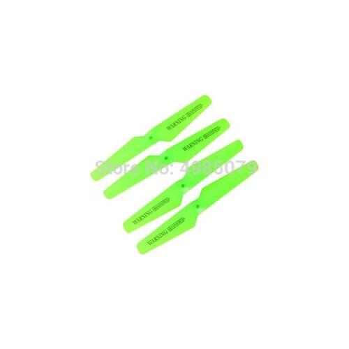 4PCS/Set X5SW Propellers Blade Green Color CW CCW Replacement Blade Spare Parts for Syma X5 X5C X5SC X5SW Propeller Blade Part