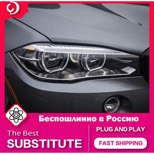 AKD Car Styling Headlights for BMW X5 F15 F85 2013-2019 LED Headlight DRL Head Lamp Led Projector Automotive Accessories