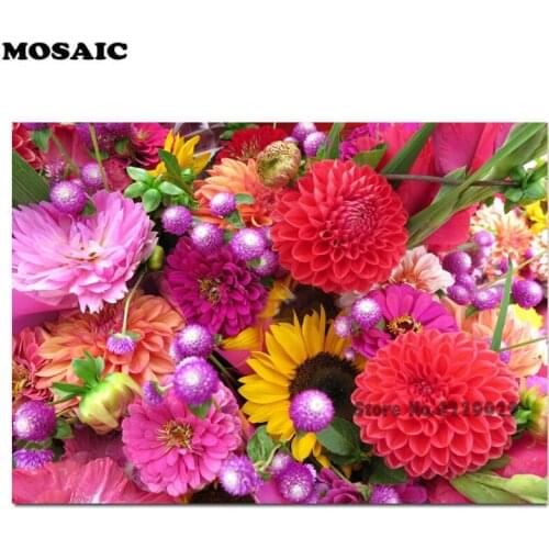 Kitchen home Decor Diamond Embroidery,Colorful Flower,5D,diy Diamond Painting Cross Stitch,3d picture,Diamond Mosaic,icons