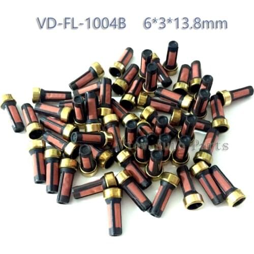 Free Shipping 500pcs Wholesale For GMC BMW Audi Fuel Injector Micro Filter 6*3*13.8mm MD619962 0280156139 VD-FL-1004B
