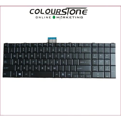 New C850 US Laptop keyboard For Toshiba Satellite C850 C850D C855D C870 C870D C875D black notebook keyboard english us langauge