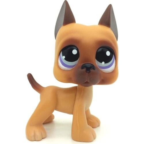 Lps Toy Cat littlest pet shop39 # 54 # Shorthair cat Great Dane Dachshund standing dog model child birthday gift