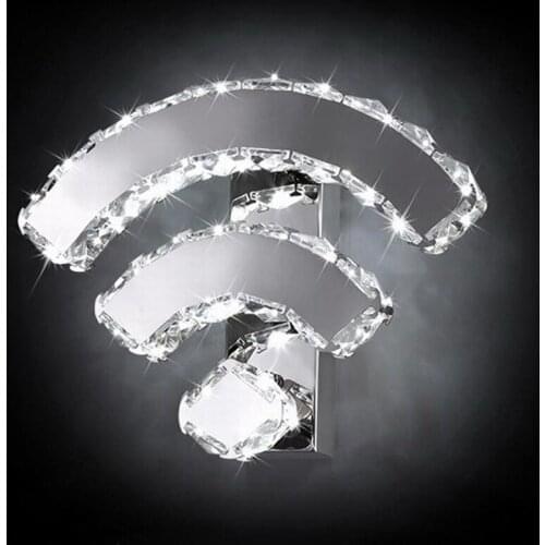 2018 New Bathroom Vanity novel crystal LED wall lamps Lights/Modern contemporary style wall lighting/luxury wall lamps