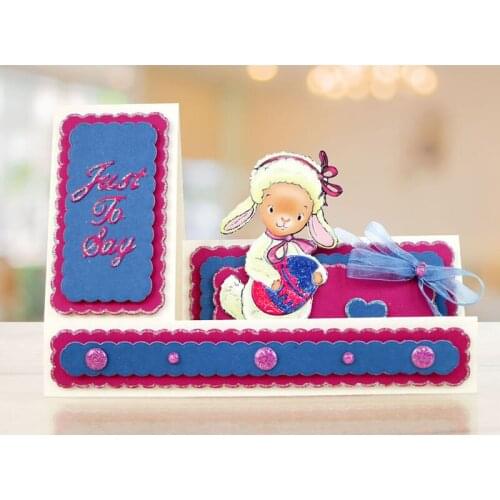 Easter Lamb Metal Cutting Dies Stencils For DIY Scrapbooking Paper Card Craft Embossing Handmade Decorative 2019 Die Cut