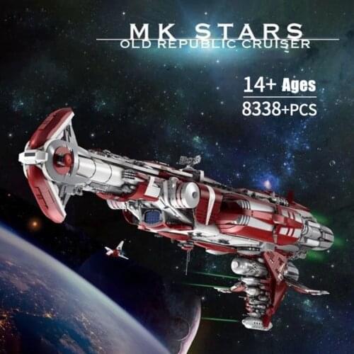 Mould King 21002 Star Toys Wars The MOC 05079 Zenith Old Republic Escort Cruiser Model Building Blocks Kid Birthday Gift