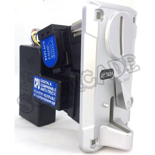 Coin acceptor JY133A CPU Arcade Coin selector /Coin operated spare parts / /Token slot/Toy crane machine/support pandora box