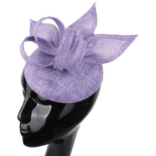 Ladies Gorgeous Fashion Wedding Chapeau Cap Headband Fascinator Hat Formal Dress Fedora Cap For Women Occasion Hair Accessories