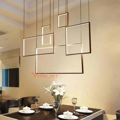 Modern LED Chandeliers Lighting Lamp Pendant Ceiling Chandelier Lights Dining Room Bedroom Living Haning Lamps Fixtures 110 220V