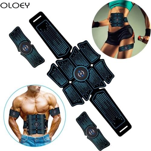 Abdominal Muscle Stimulator Trainer Total ABS Fitness Equipment Training Gear Muscles Press Simulator Muscle Training Gym Tools