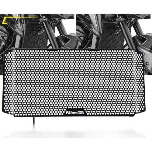 Motorcycle Aluminium Radiator Grille Guard Cover Side Part Grill Protector For Suzuki V-Strom GTA Radiator Guard 2018 - 2019