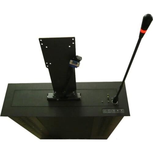 17/19/22 inch lcd monitor hidden lift / conference system lcd monitor lift / screen lift for meeting system remote RS control