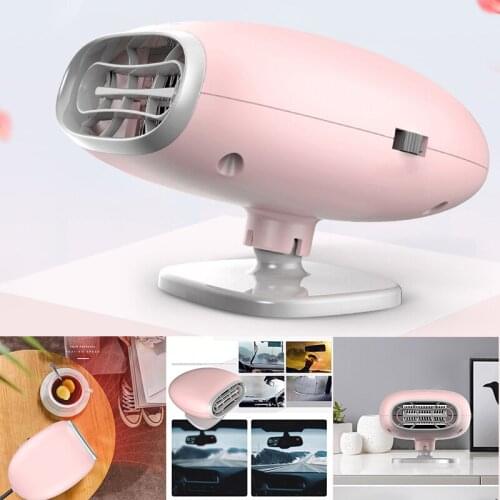 12V 150W Mini Portable Car Heater Fan Blower Winter Warmer Demister Device Portable Auto Car Heater Defroster Demister Electric